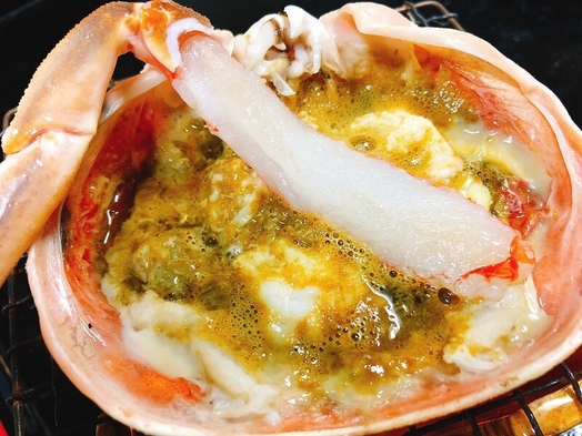 【カニづくしプラン】旨味あふれるズワイ蟹1.5杯コース【部屋食】